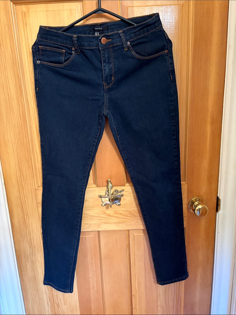 Forever 21 Dark Blue Women's Skinny Jeans